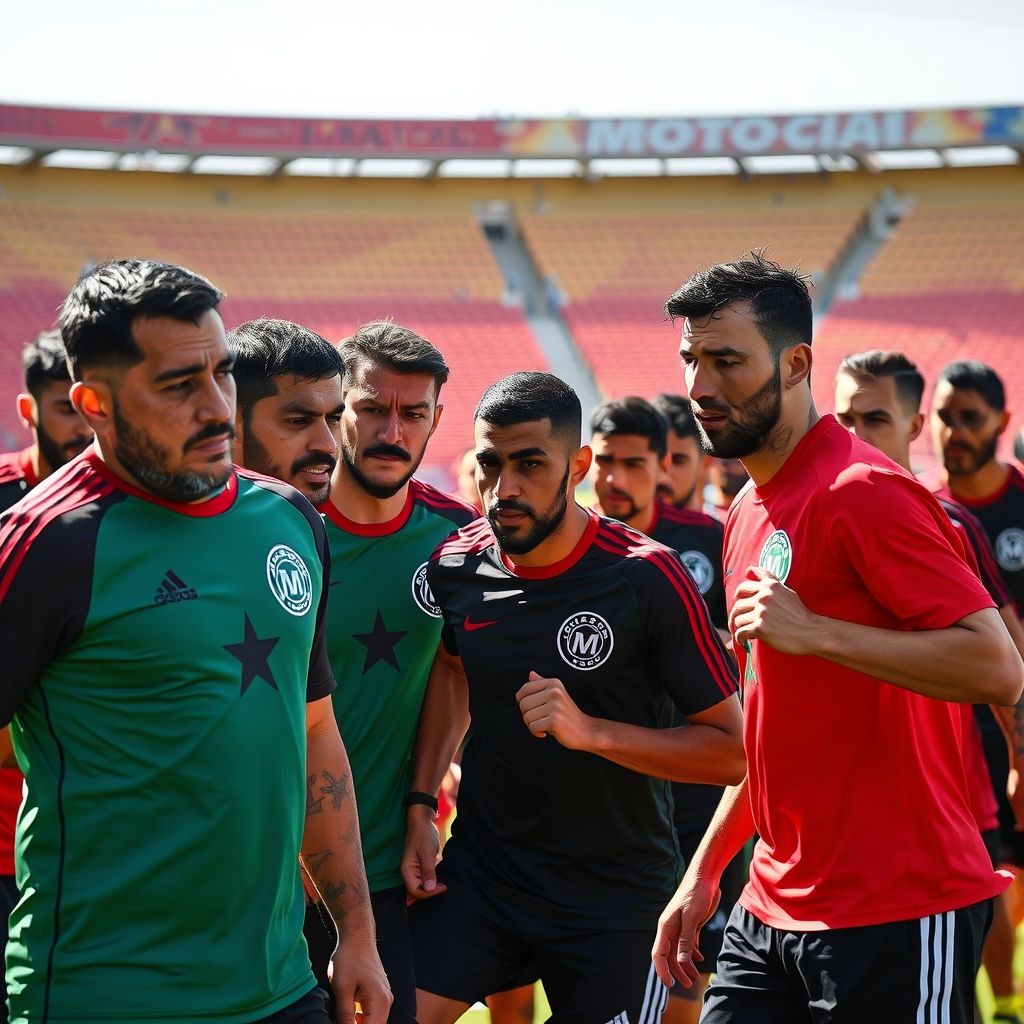 开云体育官网平台-摩洛哥瓦赫达球员团队氛围良好，备战世俱杯信心满满